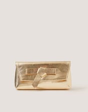 Pippa Bow Clutch Bag, , large