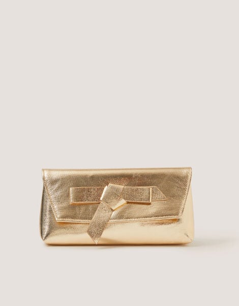 Pippa Bow Clutch Bag, , large