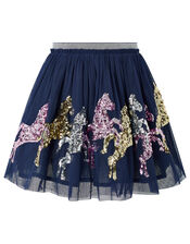 Disco Jessie Horse Tutu Skirt, Blue (NAVY), large