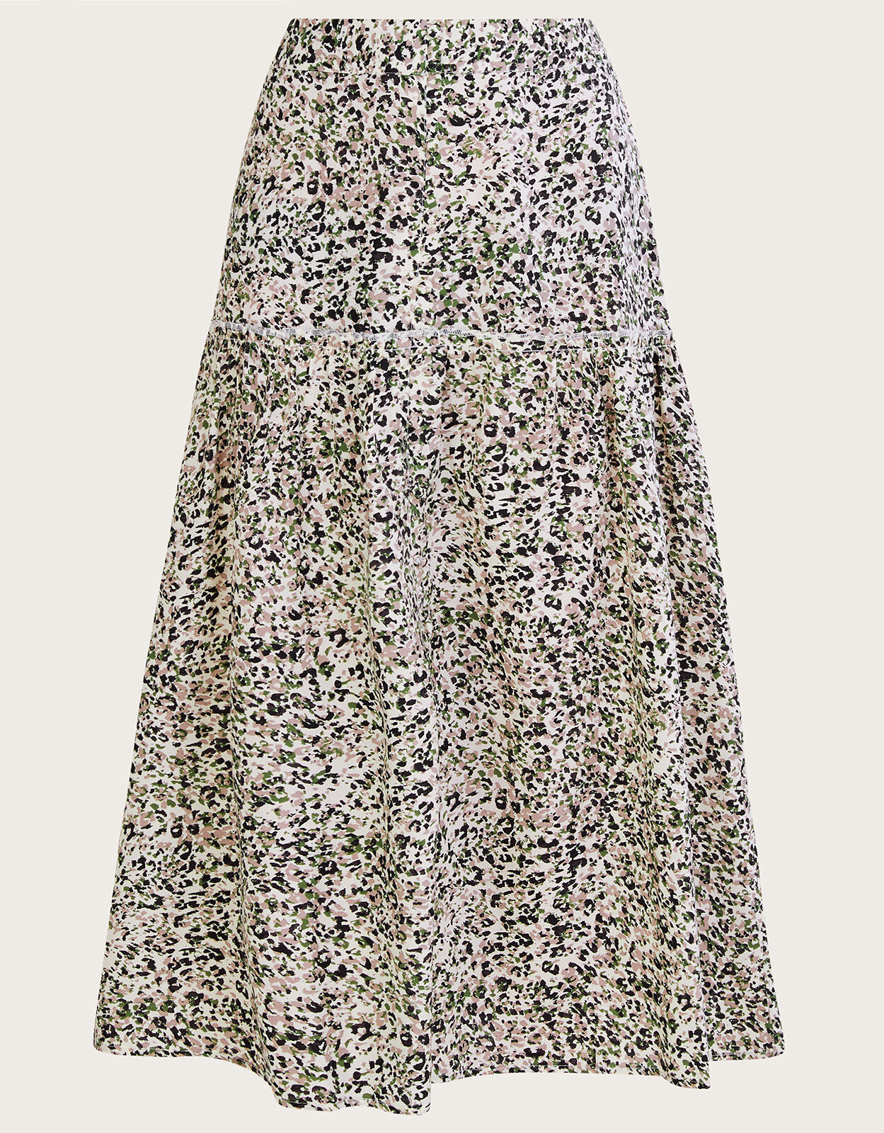 H and m outlet animal print skirt