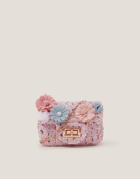 Mini Flower Boucle Bag, , large