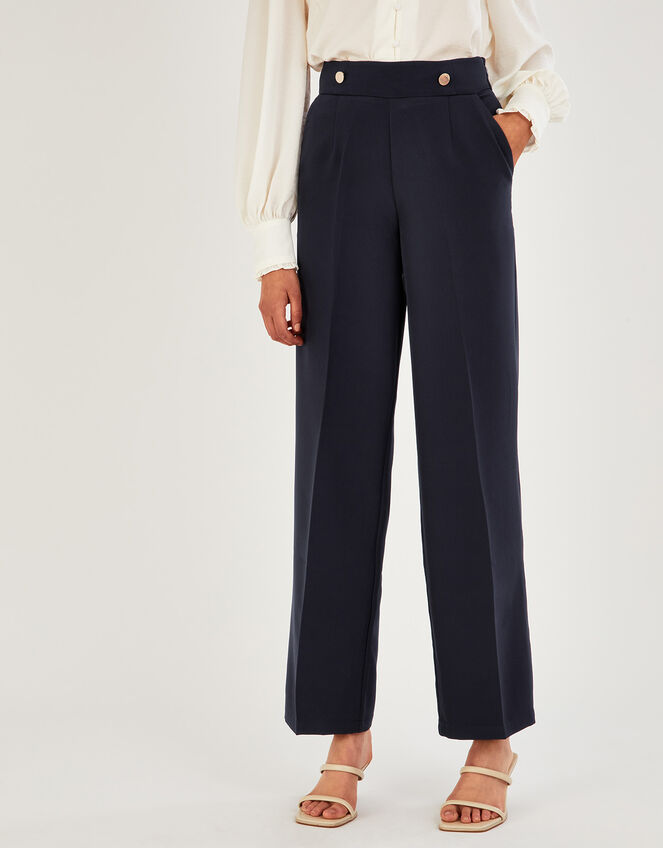 Madison Military Trousers, Blue (NAVY), large