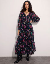 East Vendella Floral Maxi Dress, Multi (MULTI), large