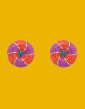 Anna and Nina Disco Dive Stud Earrings, , large