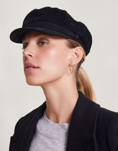 Cord Baker Boy Hat, , large