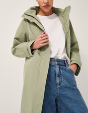 Ada Packable Hood Raincoat, Green (SAGE), large