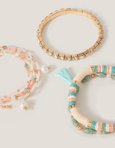 Mix Bead Bracelets Multipack, Multi (MULTI), large