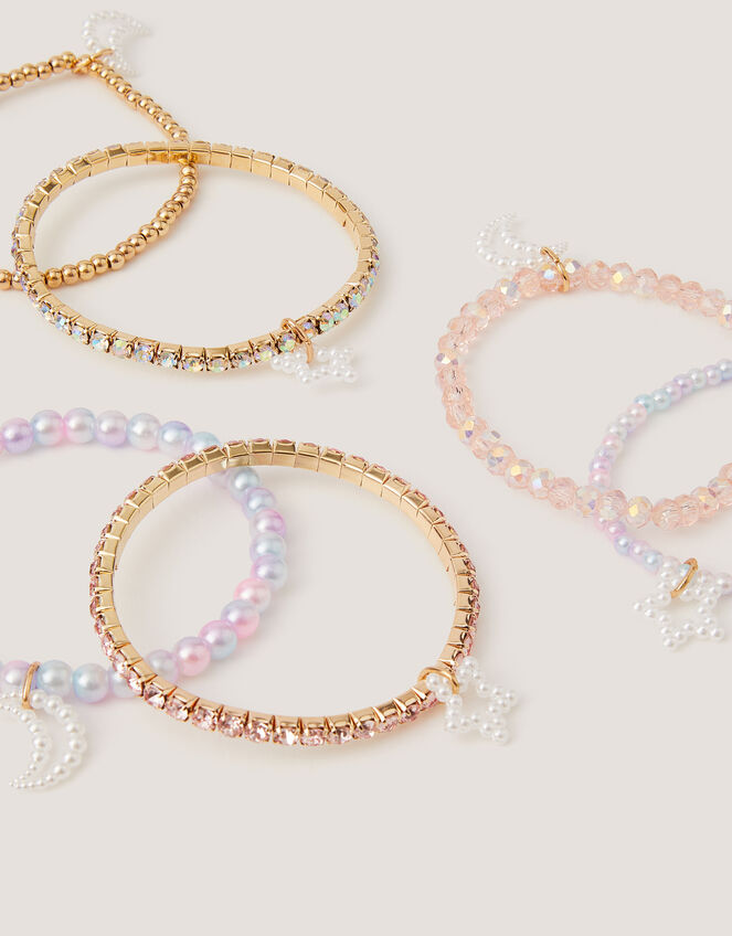 6-Pack Celestial Charm Bracelets, , large