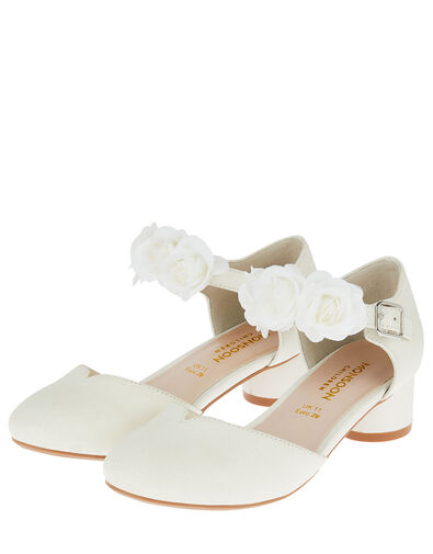 Corsage Two-Part Heels Ivory, Ivory (IVORY), large
