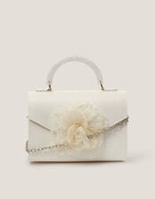 Organza Flower Glitter Bag, , large