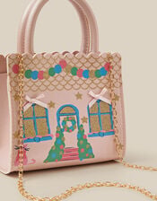 Candy House Scene Tote Bag, , large