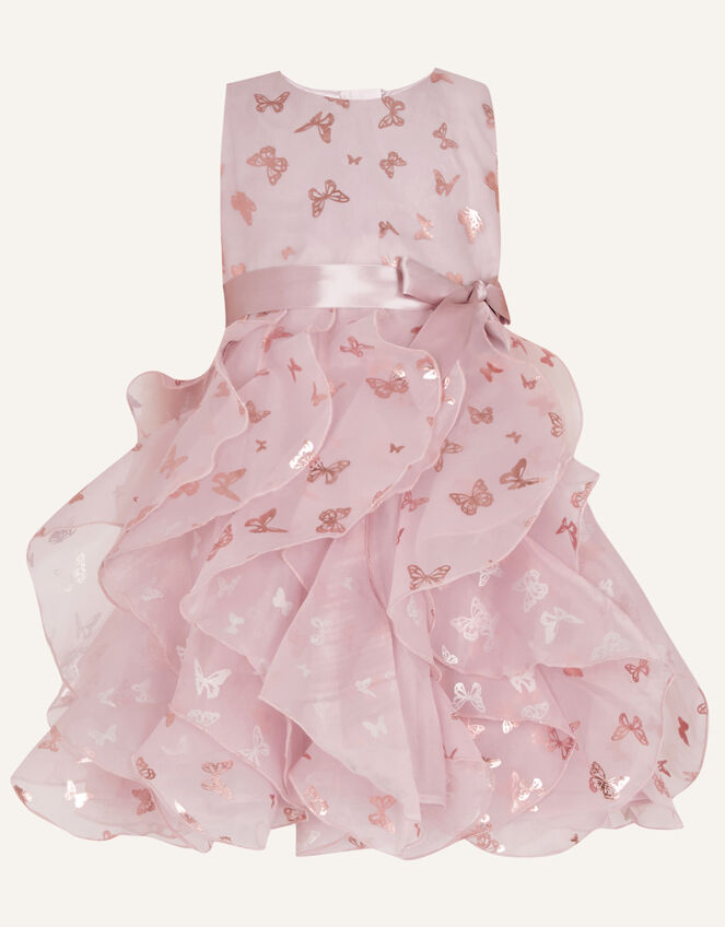 Baby Butterfly Cancan Dress, Pink (PINK), large