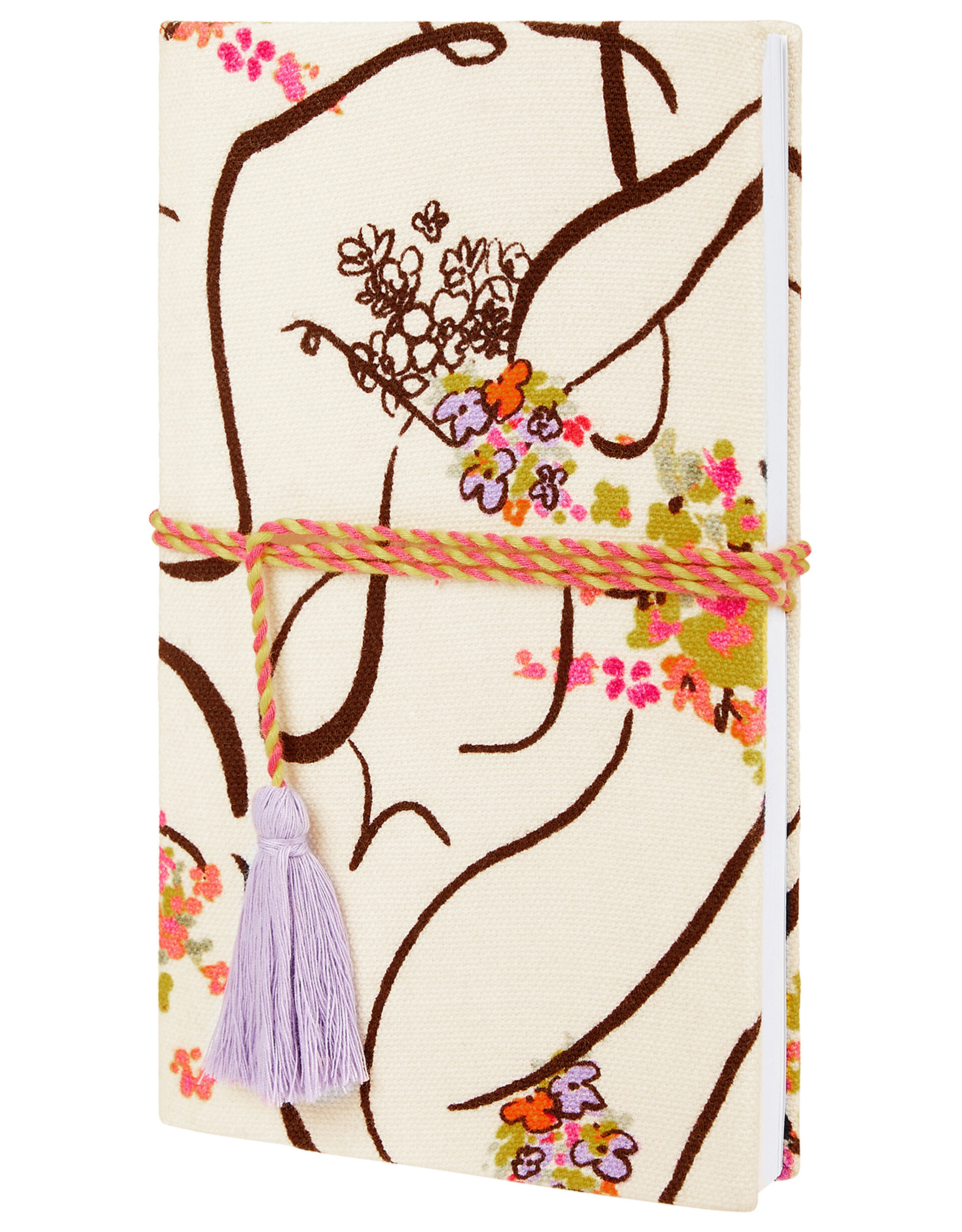 Lady Garden Printed Notebook with Organic Cotton, , large
