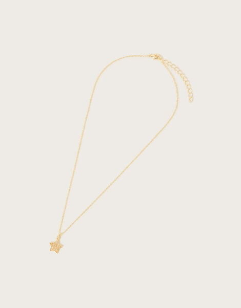 Star Pendant Necklace, , large