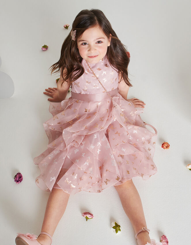 Butterfly Cancan Dress, Pink (PINK), large