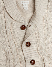 Shawl Cardigan, Ivory (IVORY), large