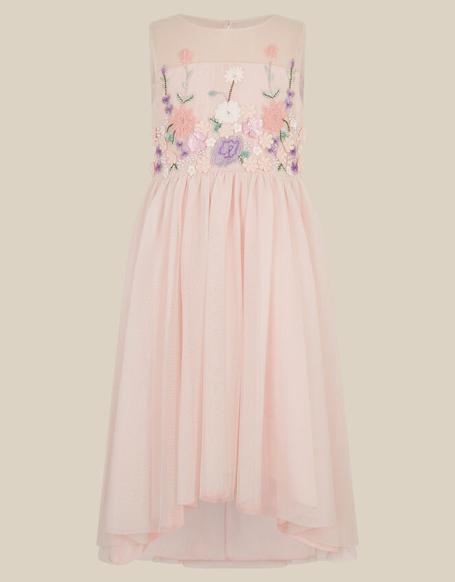 Matilda Sleeveless Meadow Party Dress, Pink (PINK), large