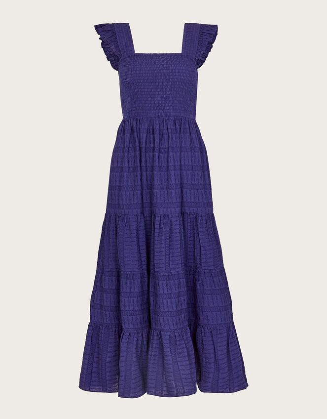 Malia Embroidered Dress, Blue (NAVY), large
