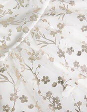 Baby Mary-Kate Foil Butterfly 3D Dress	, Ivory (IVORY), large