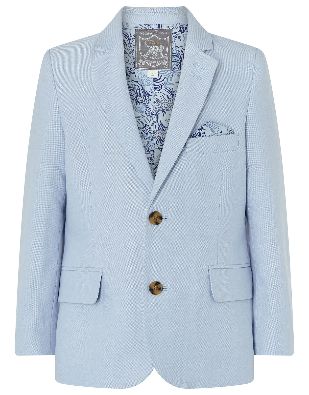 Boys light blue sale blazer