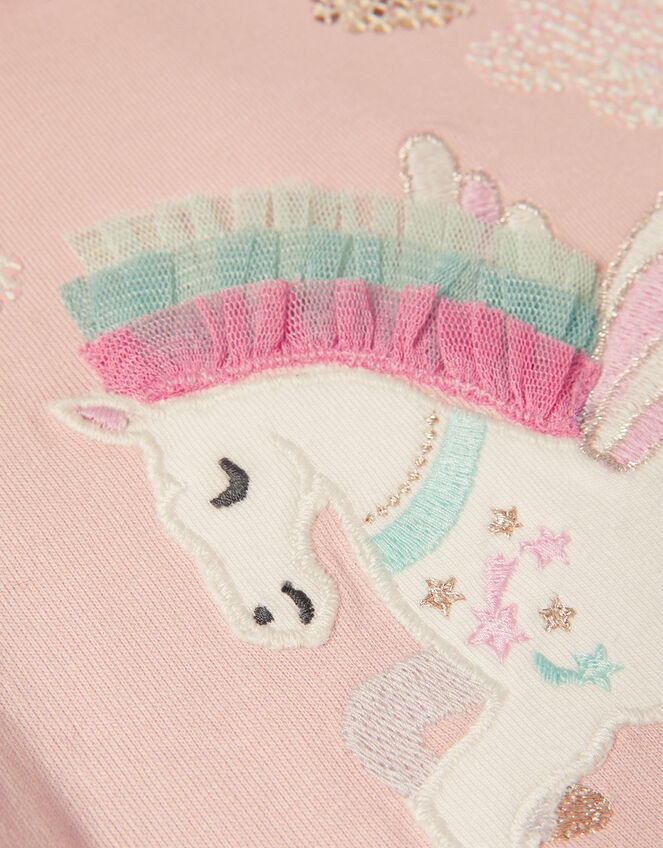 Baby Unicorn Top and Leggings Set, Pink (PINK), large