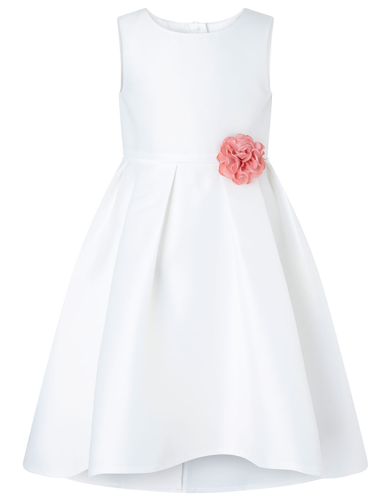 Corsage Belt Hi Low Dress Ivory Girls Dresses Monsoon ROI