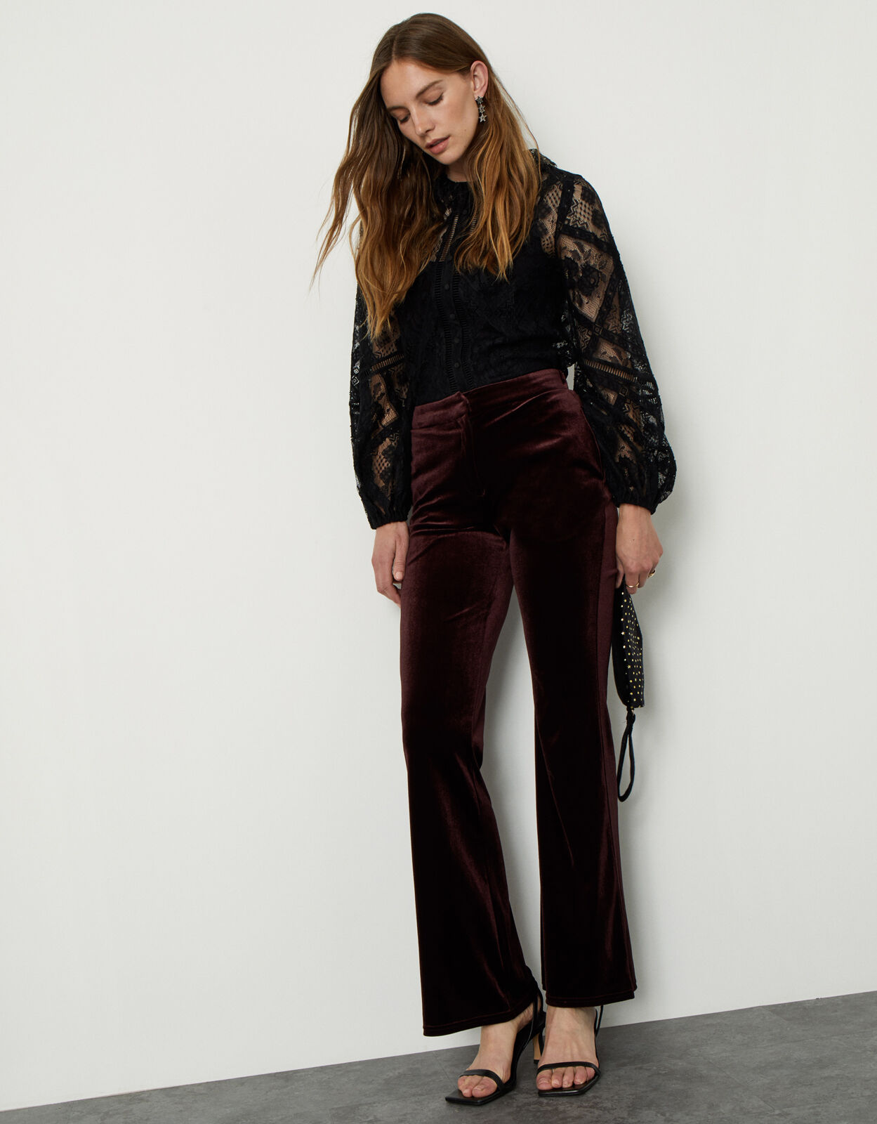 Monsoon sale velvet trousers