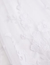 Sorcha Floral Lace Communion Dress, White (WHITE), large