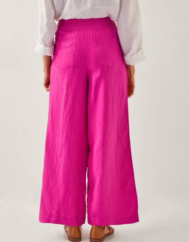 Frida Wide-Leg Trousers, Pink (PINK), large