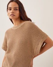 Sia Slouch Jumper , TOFFEE, large
