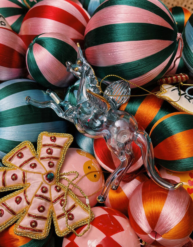 Anna and Nina Bow Hanging Decoration, , large