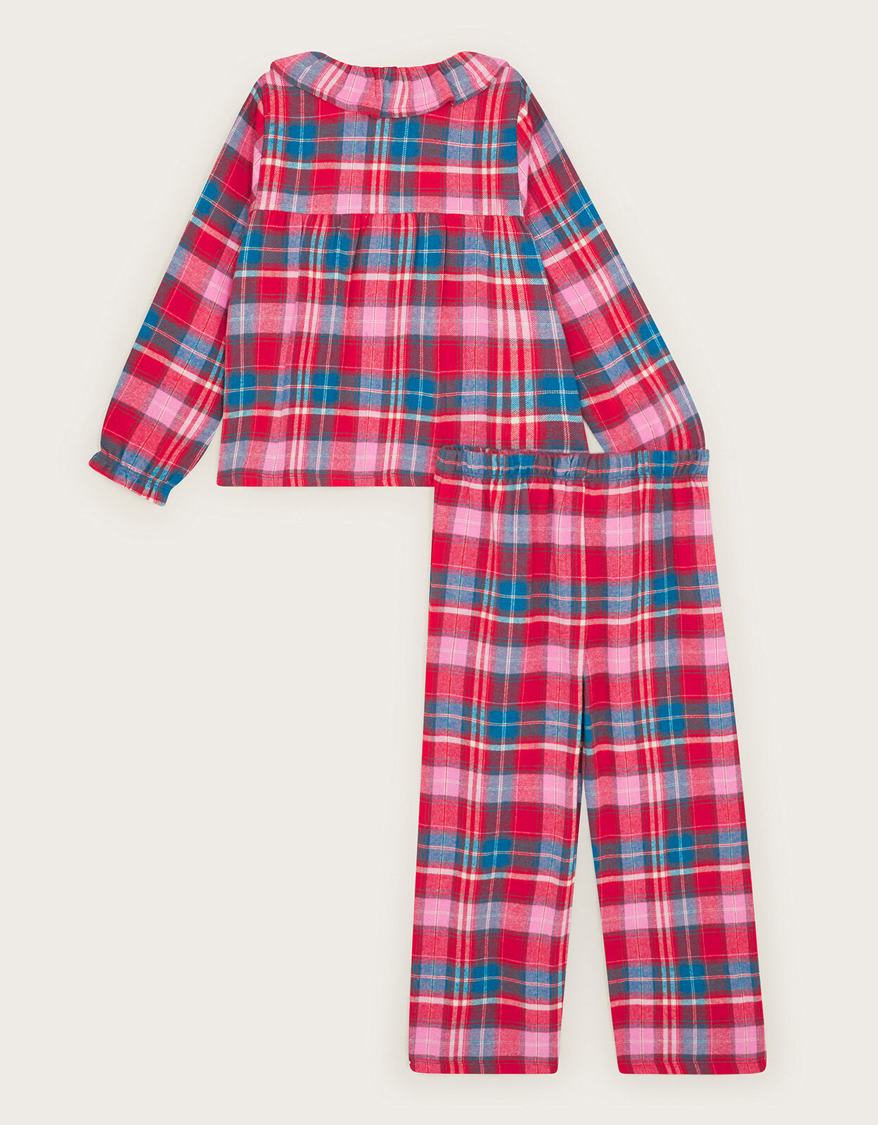 Childrens online check pyjamas