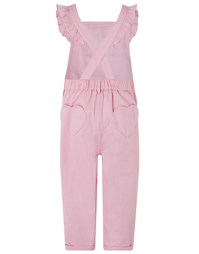 Baby Albi Bunny Dungaree Set, Pink (PINK), large