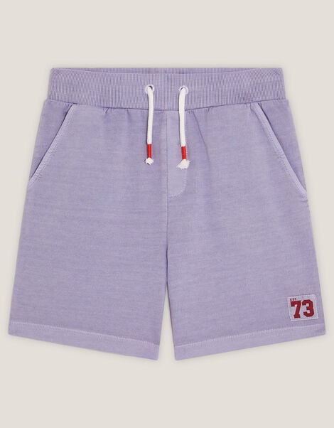 Jersey Drawstring Shorts, Blue (BLUE), large