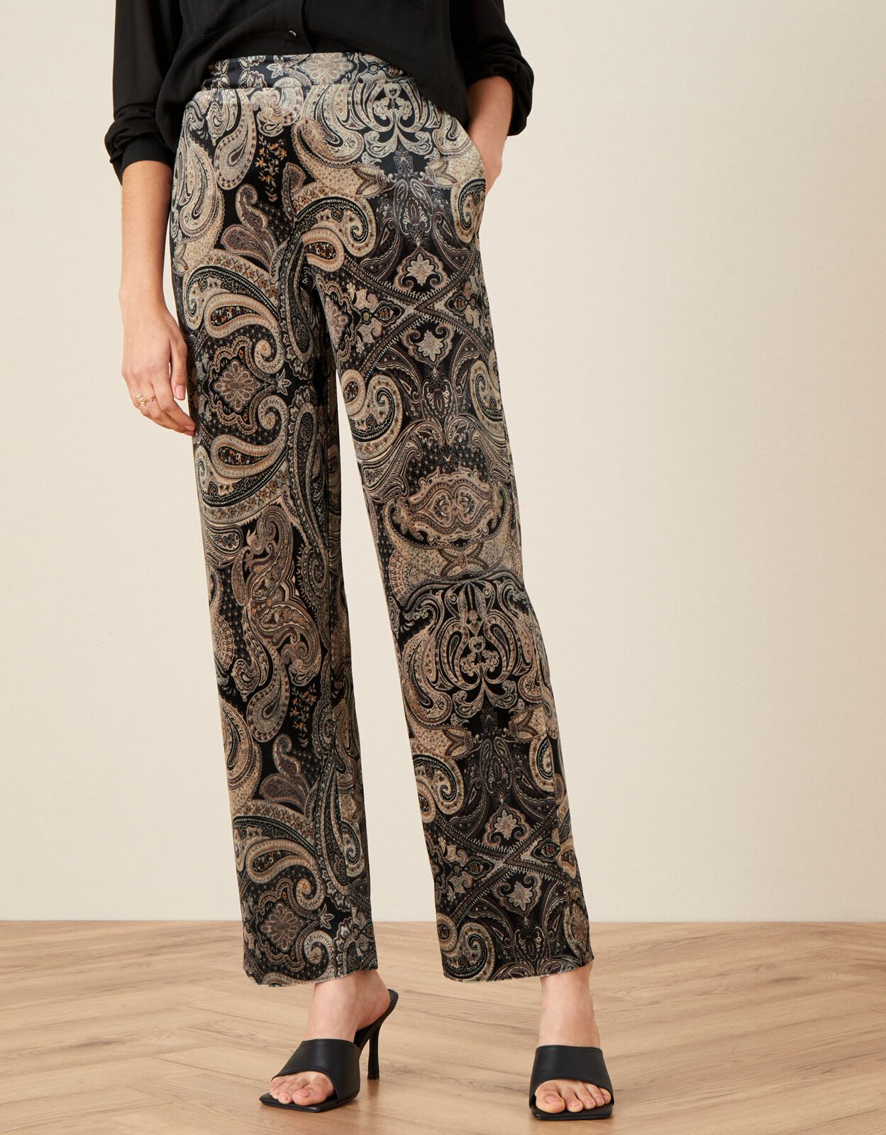 Monsoon velvet trousers cheap