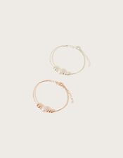 Pearl Bracelets Set of Two, , large