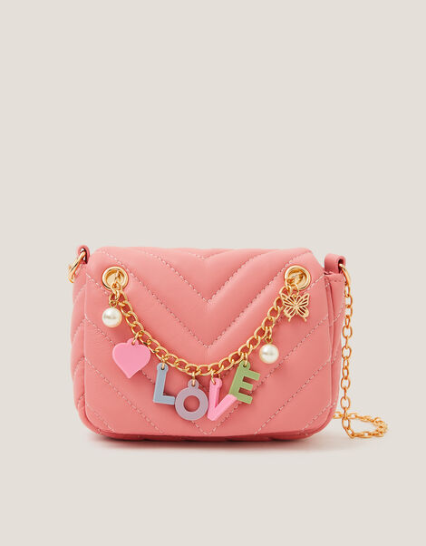 Love Charm Quilted Bag, , large