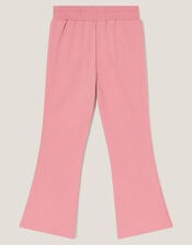 Crochet Flower Flare Joggers, Pink (PINK), large
