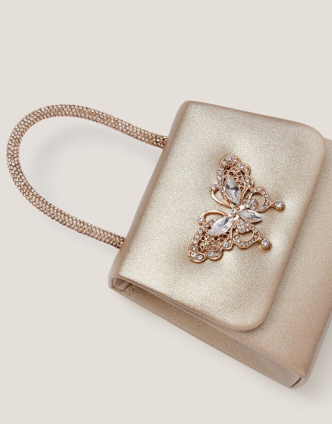 Embellished Butterfly Bag, , large