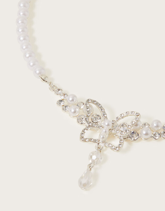 Belinda Bling Butterfly Necklace , , large