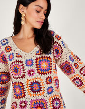 Crochet Jumper, Ivory (IVORY), large
