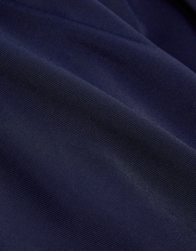 Tia Twist Front Prom Dress, Blue (NAVY), large