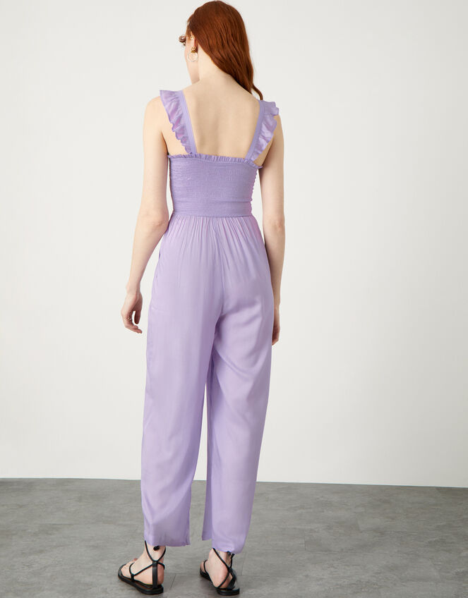 Ruby Ruffle Strap Jumpsuit, Purple (LILAC), large