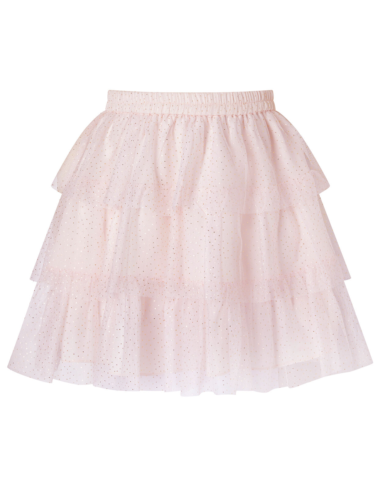 Metallic ruffle hotsell skirt set