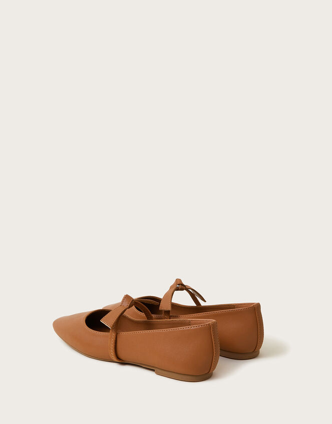 Betty Ballet Flats, Tan (TAN), large
