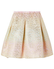 Sherbert Floral Jacquard Skirt, Multi (MULTI), large