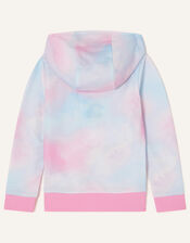 Tie Dye Star Hoodie, Pink (PINK), large