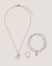 Unicorn Star Jewellery Set, , large