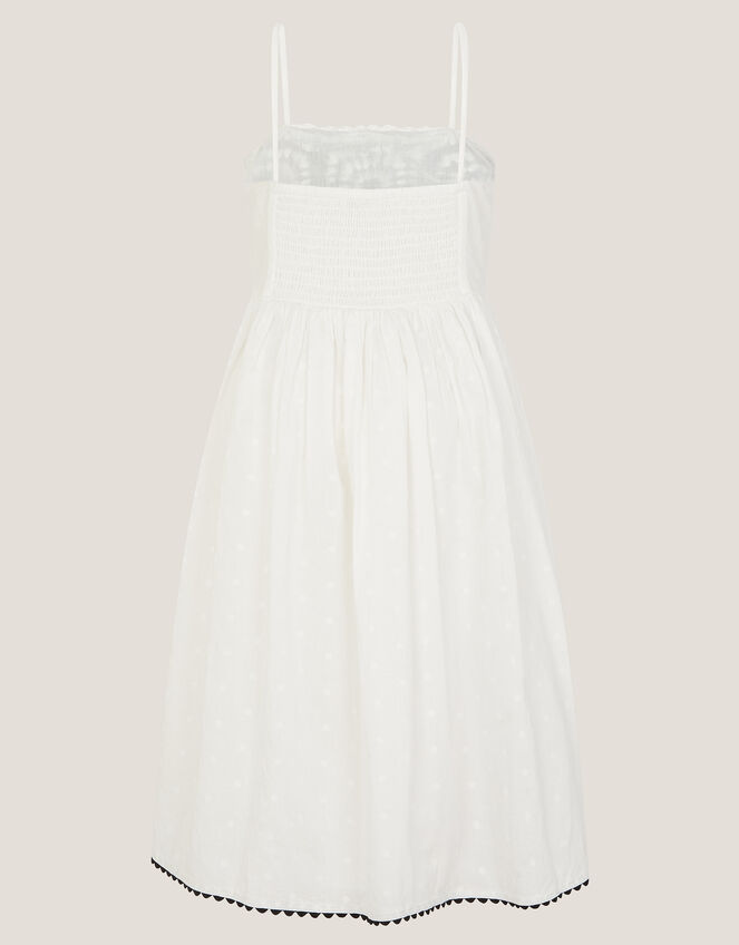 Strappy Crochet Sundress, Ivory (IVORY), large