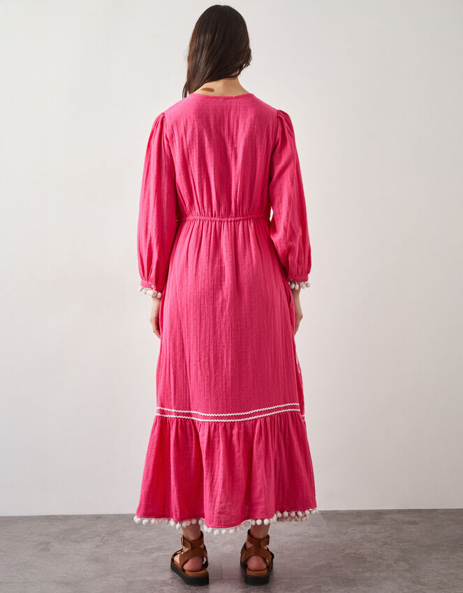 East Karyta Embroidered Maxi Dress, Pink (PINK), large
